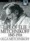 Cover image for Life of Elie Metchnikoff